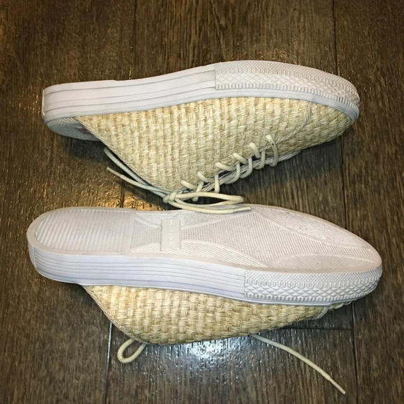 NWT Band Of Gypsies Coast Vegan Slip On Lace Up Mules Size 8 - Picture 10 of 10